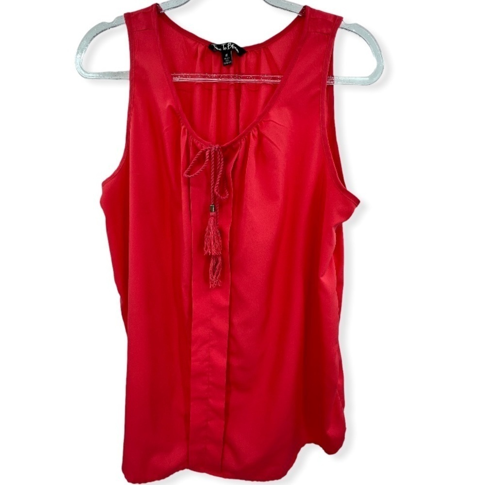 Time To Bloom Sleeveless Blouse Size 1X